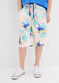 Sweat-Bermuda aus Bio Baumwolle in beige, Gr&ouml;sse 128/134, 100% Baumwolle, bonprix