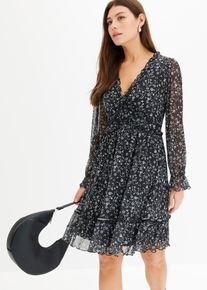 Minikleid in schwarz, Grösse 48/50 (XL), bonprix