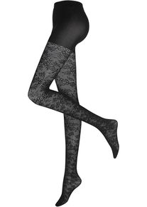 Strumpfhose 70den aus Spitze in schwarz, Grösse 48/50 (XL), bonprix