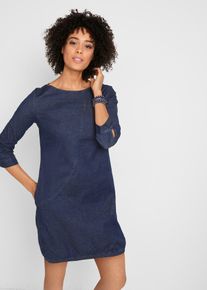 Stretch-Jeanskleid in blau, Gr&ouml;sse 42, 98% Baumwolle, bonprix