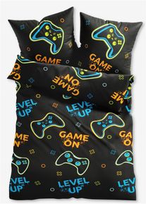 Bettwäsche mit Gamer Design in bunt, 135x200 cm, bonprix