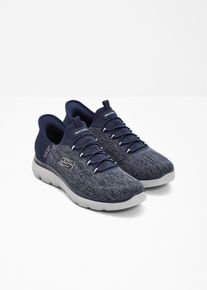 bonprix Skechers Komfort-Slip-In-Sneaker mit Memory Foam in blau, Grösse 40, Skechers
