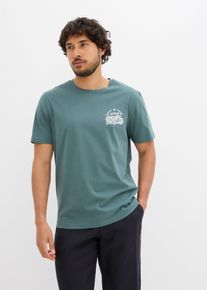 T-Shirt (2er Pack) aus reiner Baumwolle in blau, Grösse 56/58 (XL), 100% Baumwolle, bonprix