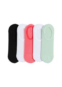 Füßlinge (5er Pack) in schwarz, Grösse 39-42, bonprix