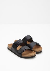 Pantoletten in schwarz, Grösse 36, bonprix
