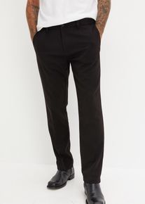 elegante Hose mit B&uuml;gelfalte Regular Fit in schwarz, Gr&ouml;sse 60, bonprix