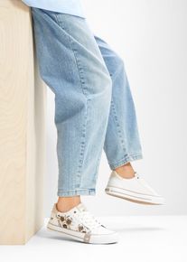 bonprix Mustang Sneaker mit Stickerei in weiss, Gr&ouml;sse 37, Mustang