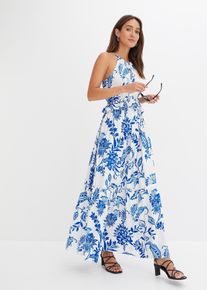 Maxikleid in weiss, Grösse 48, bonprix