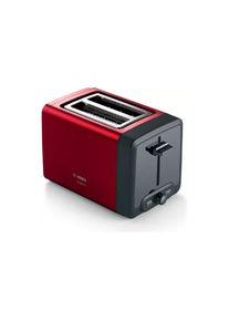 Bosch , Toaster »DesignLine Rot/Schwarz« 970 W , rot