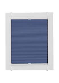 SUNLINES Plissee »Start-up Style Honeycomb« verdunkelnd energiesparend ohne Bohren verspannt verspannt mit Simply-Fix Klemmträger, Wabenplissee , blau ,...