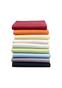 Spannbettlaken »Jerry« , rot , Night Fashion , Obermaterial: 100% Baumwolle