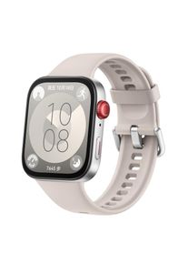 Huawei , Smartwatch »WATCH FIT 3, 4,62 cm (1,82 Zoll) AMOLED-Display«, (4,62 cm / 1,82 Zoll), 4 GB, Herzfrequenz-Monitoring, SpO2, Atemübungen , weiss