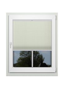 Plissee »superior« verdunkelnd energiesparend mit Bohren verspannt nach Mass , grau , Indeko , Obermaterial: 94% Polyester, 6% sonstige Fasern