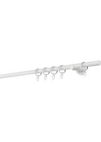 Gardinenstange »20mm Match Wandträger 6,5 cm«, 1 läufig-läufig, Fixmass , weiss , mydeco