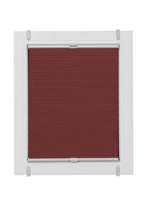 Plissee »Start-up Style Honeycomb« verdunkelnd energiesparend ohne Bohren verspannt verspannt mit Simply-Fix Klemmträger, Wabenplissee , rot ,...