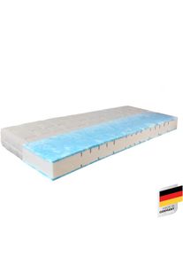 Beco Gelschaummatratze »GUMO MAXX, 7 Zonen Matratze 90x200,140x200 und weitere Grössen«, 25 cm hoch, (1 St.), druckentlastende Gelschaumauflage, weiche...