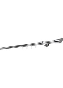 Gardinenstange »20mm Rag Wandträger 6,5 cm«, Fixmass , grau , mydeco