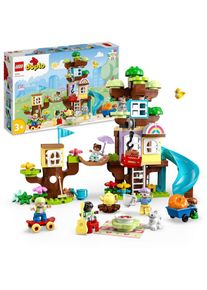 Lego , Konstruktionsspielsteine »3in1 Baumhaus (10993), DUPLO Town«, (126 St.) , bunt