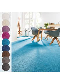 ANDIAMO, Teppichboden &raquo;Sophie, Frisee-Velours, Made in Netherlands&laquo; rechteckig 12 mm H&ouml;he Uni Farben, Breite 400 cm oder 500 cm, strapazierf&auml;hig & 