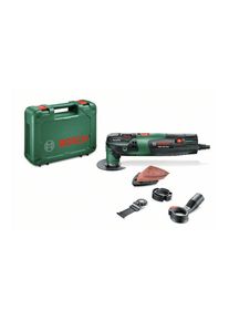 Bosch , Elektro-Multifunktionswerkzeug »PMF 250 CES«, (Set), Funktionen: Sägen; Fräsen; Schleifen; Schaben , grün , Transportkoffer und...