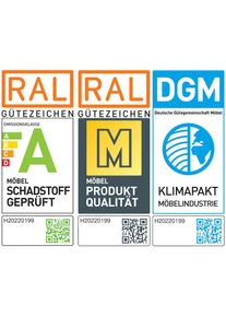 Sit & More Sit & More, sit&more Auflagekissen &raquo;Emely&laquo;, hellbraun, 100% Polyester, B/H/T: 65 cm x 25 cm x 10 cm