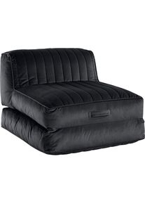 Relaxsessel »Polly«, Loungesessel mit Schlaffunktion, perfekt als Gästebett, Daybed , grau , LEONIQUE