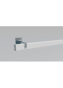 Gardinenstange »Bern« 1 läufig-läufig Wunschmasslänge Innenlauf Komplett-Set inkl. Gleitern und Montagematerial , weiss , Indeko