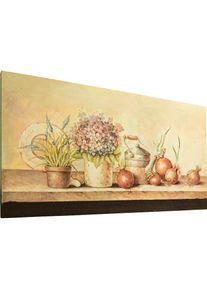 Wandbild »Kate«, Wanddeko, Motiv Blumen & Früchte, 90x48 cm, Wohnzimmer , bunt , MyFlair Möbel & Accessoires