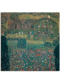 Wandbild »Landhaus am Attersee. 1914.«, Garten, (1 St.), als Alubild, Outdoorbild, Leinwandbild in verschied. Grössen , bunt , Artland