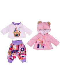 Baby Born , Puppenkleidung »Neugeborenen Outfit«, mit Kleiderbügel , bunt