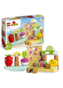 Lego , Konstruktionsspielsteine »Biomarkt (10983), DUPLO My First«, (40 St.) , bunt