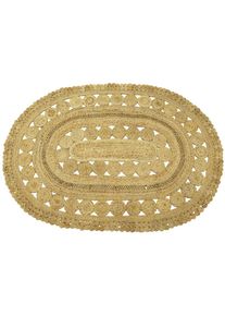 CarpetFine, CarpetFine Sisalteppich &raquo;Juteteppich Finn&laquo; rechteckig 13 mm H&ouml;he nat&uuml;rliches Pflanzenmaterial von Hand gewebt, Boho Style, natur, Jute, 13