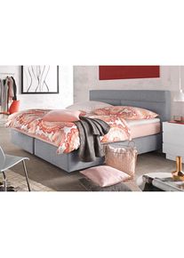 Boxspringbett , grau , Westfalia Schlafkomfort
