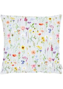 Apelt, Apelt Dekokissen &raquo;6815&laquo;, blau, bunt, bedruckt, Baumwolle, Polyester, 1 Stk.