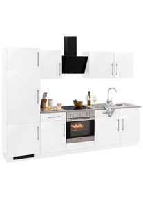 Wiho-Küchen Küchenzeile »Cali« ohne E-Geräte, Breite 280 cm , weiss , wiho Küchen