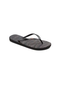 Roxy , Sandale »Viva Stamp Ii« , schwarz , Stoff: PVC-freie Materialien