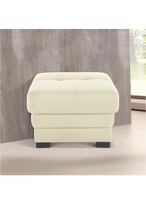 Polstergarnitur »Royale U-Form«, (Set), Set bestehend aus: Wohnlandschaft & Hocker , beige , COTTA