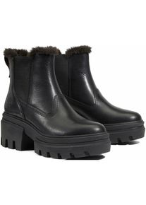 Timberland , Chelseaboots »Everleigh BT Wrm Ln Chls«, Stiefelette, Winterschuhe, Ankle Boots , schwarz , Stylische Chelseaboots von Timberland
