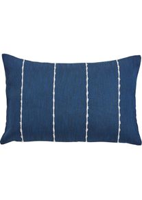 Dekokissen »Deep Blue Sea« Festes, langelebiges Gewebe , blau , done. , Obermaterial: 61% Baumwolle, 39% Polyester