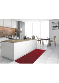 Küchenläufer »PICOLLO, Made in Belgium« rechteckig 8 mm Höhe Nadelfilz, robust und pflegeleicht, rutschhemmend, Küche , rot , PRIMAflor-Ideen in...