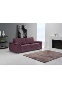 Egoitaliano Schlafsofa »Cecilia, modern & elegant, erstklassiger Sitzkomfort, Dauerschläfer«, inkl. Matratze und hochwertigem Metallbettrahmen, toller...