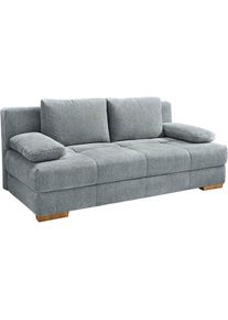 Jockenh&ouml;fer Jockenh&ouml;fer Gruppe, Schlafsofa &raquo;Calli, als Dauerschl&auml;fer geeignet,&laquo; mit Tonnentaschenfederkern+Wellenfederung im Sitz+R&uuml;cken, Bettkasten, grau, Korpus