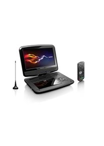 Lenco , Portabler DVD-Player »DVP-9413« , schwarz , Mit 12V-Ladegerät zum Laden des Akkus im Auto