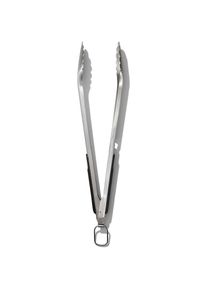 Grillzange, mit integriertem Flaschenöffner, Edelstahl , silberfarben , OXO Good Grips