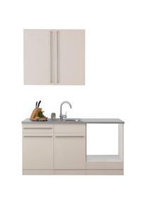 Wiho-Küchen Küchenzeile »Chicago« wahlweise mit E-Geräten, Breite 160 cm , weiss , wiho Küchen