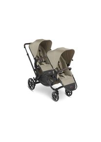 Abc Design , Geschwisterwagen »Geschwisterwagen Zoom«, 49 kg , braun