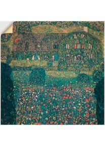 Wandbild »Landhaus am Attersee. 1914.«, Garten, (1 St.), als Alubild, Outdoorbild, Leinwandbild in verschied. Grössen , bunt , Artland