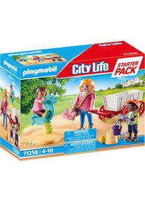 Playmobil , Konstruktions-Spielset »Starter Pack, Erzieherin mit Bollerwagen (71258), City Life«, (25 St.), Made in Europe , bunt