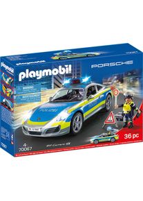 Playmobil , Konstruktions-Spielset »Porsche 911 Carrera 4S Polizei (70067), My Action Heroes«, (36 St.), Made in Germany , bunt