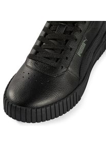 Puma , Sneaker »CARINA 2.0« , schwarz , Obermaterial aus Leder mit perforiertem Schuhblatt